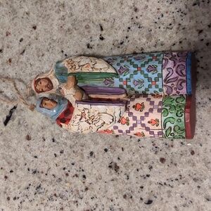 Jim Shore Holy Family Hanging Ornament 2007 Nativity Christmas